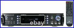 Rockville RPA60BT V2 1000 Watt 2-Ch USB Bluetooth DJ/Pro/Karaoke Amplifier Mixer