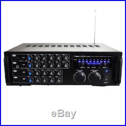 1000 Watt Karaoke Home Powered Mixer Audio Amplifier Bluetooth Wireless Digital