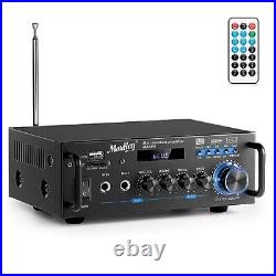 2.0 Channel Stereo Bluetooth 5.0 Karaoke Amplifier, 300W Audio Stereo