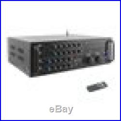 2000 Watt BT Stereo Mixer Karaoke Amplifier, Microphone/RCA Audio/Video