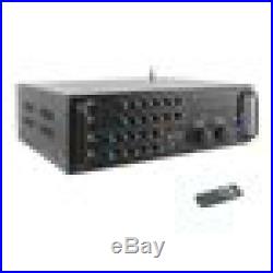 2000 Watt Bt Stereo Mixer Karaoke Amplifier, Microphone/Rca Audio/Video Inputs