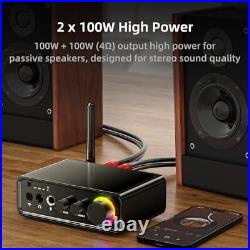 200W Amplifier 2.0 Channel 2 x TPA3116D2 Chips Stereo AMP Karaoke Bluetooth