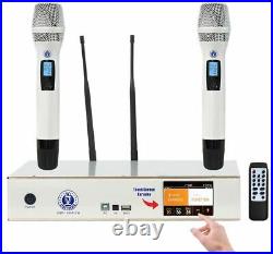 2500W Professional Digital Karaoke Amplifier & Mics with Touch Screen Bluetooth