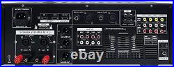 3000W Professional Karaoke Mixer Amplifier Recording/Bluetooth/HDMI/ARC/Optical