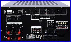 8000W Professional Karaoke Mixier Amplifier with Digital USB Recording