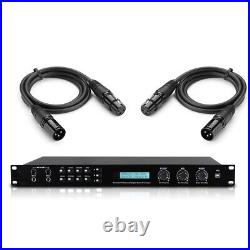 950 Karaoke Professional Digital Audio Processor Karaoke Mixer With Cannon Cable