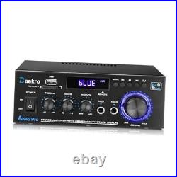 AK45 Pro Home Audio Amplifier Receivers with Bluetooth 5.0-2 Channel 30W Power