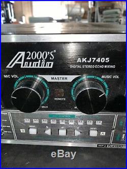 AKJ7405- Karaoke Mixing Amp with Digital ech and key control