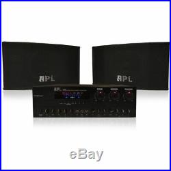 API A-502 Mixing Amplifier + K-909 10 Speaker Package