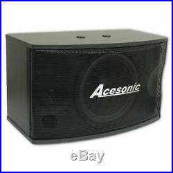 API A-801 600W Karaoke AV Mixing Amplifier + Acesonic SP-450 Speaker Package