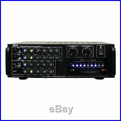 API A-801 600W Karaoke AV Mixing Amplifier & BMB CSN-500 10 Speaker System