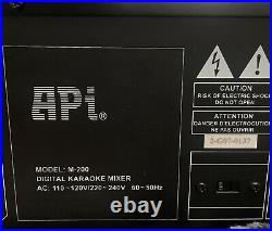 API Super Digital Karoke Mixer M-200