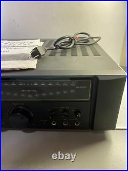 AUDIO 2000 AKJ 7050 Karaoke Mixer Amplifier withPower Cord TESTED WORKING