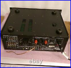 Acesonic AM-825 Karaoke Mixing Amplifier 600 Watt withPower Cord Powers On -Used
