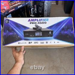 Amplifier-Processor-Microphone 3 IN 1 PRO4500 touch screen bluetooth karaoke