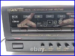 Audio 2000's AKJ-7100 Digital Echo Karaoke AV Mixer Tested Works Receiver