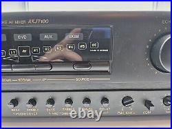 Audio 2000's AKJ-7100 Digital Echo Karaoke AV Mixer Tested Works Receiver