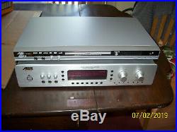 Audio 2000's AKJ7046 Professional Karaoke Mixer With Audio2000's AVC7504 Player