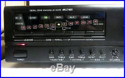 Audio 2000's AKJ7400 Digital Echo Karaoke AV Mixer Tested & Works Fine No Remote