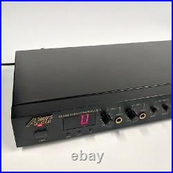 Audio 2000s Karaoke Echo and Key Mixer Microphone Input Console AKM-7015