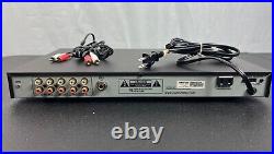 Audio 2000s Karaoke Echo and Key Mixer Microphone Input Console AKM-7015 Tested