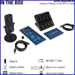 Audio Mix Bundle Audio Mixer, Studio Controller, USB Condenser Microphone