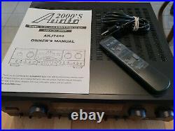 Audio2000'S AIKJ7402 Digital Echo Sound Processor Karaoke Mixer Bundle mics