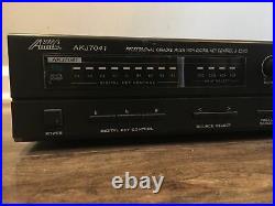 Audio2000'S AKJ7041 Karaoke Mixer With Digital Key Control And Echo TESTED