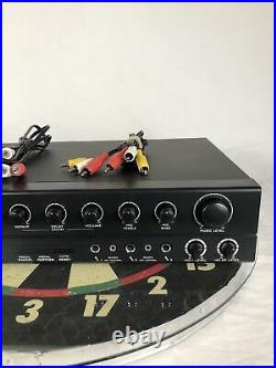 Audio2000'S AKJ7041 Professional Karaoke Mixer With Digital Key Control And Echo