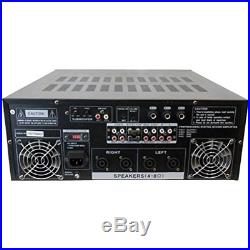 Audio2000'S AKJ7406 Professional Mixing Amplifier With Digital Echo & Key 1000W