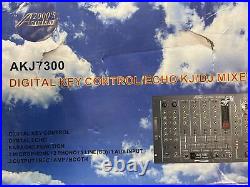 Audio2000's AKJ7300 PROFESSIONAL KARAOKE/ DJ MIXER with KEY CONTROL & ECHO