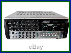 Audio2000's AKJ7405 Professional Karaoke Mixing Amplifier W Digital Echo & Key C