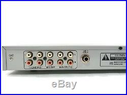 Audio2000's Karaoke Mixer Model AKM7017 Digital 3 Mic Key & Echo Machine Test Px
