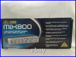 BEHRINGER MIX800 MINIMIX Karaoke MIXER, Voice canceller & DSP effects