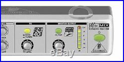 BEHRINGER Mini Mix MIX800 Karaoke Machine Preamp 24 Bit 40kHz NEW