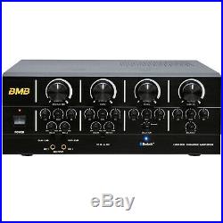 BMB Advanced Package 200W Bluetooth Amplifier with Vocal Speakers & Subwoofer