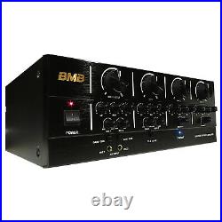 BMB DAH-100 200W High Performance Digital Karaoke Mixing Amplifier Black