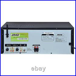 BMB DAH-100 200W High Performance Digital Karaoke Mixing Amplifier Black