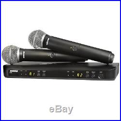 BMB DAR-800II Mixing Amplifier+CSV-900 1200W speakers withShure BLX288/PG58