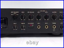 BMB DAS-600 Karaoke Mixing Digital Echo Amplifier Amp DA-600U No Remote