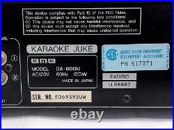 BMB DAS-600 Karaoke Mixing Digital Echo Amplifier Amp DA-600U No Remote