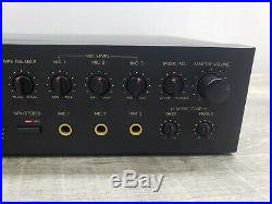 BMB DEP-3000K Karaoke Digital Echo Processor/Controller Works WATCH VIDEO