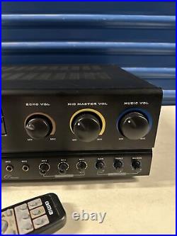 BMB Stereo Super Digital Key Mixing Amplifier DA-3MK ii with Remote