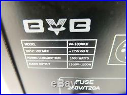 BVB VA-100MKII Professional 3000W Console Mixing Amp Karaoke