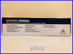 Behringer Minimix Mix800 UltraCompact Karaoke Voice Canceller + XM8500 Mic bunle