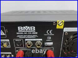 Better Music Builder DX-222 KARAOKE Amplifier BMB with Remote