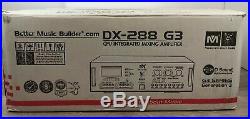 Better Music Builder DX-288 G3 900W Karaoke CPU Mixing Amplifier Mixer AMP