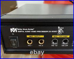 Better Music Builder DX-3000 Karaoke BMB 4Mics Echo Processing Mixer