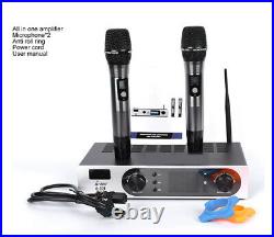 Bluetooth digital amplifier effector, Karaoke Mixer, integrated microphone