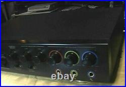 Boman MA-X180 Karaoke Mixer with Pitch Control & Mic Echo Effect. Rare Vintage